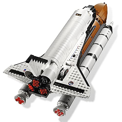 Modelo de transbordador espacial tecnología, espacial NASA Star Wars Apollo Saturn 5, juego bloques construcción abrazadera MOC 1230 piezas, compatible con juguetes Lego 18017,48.8 * 31.4cm