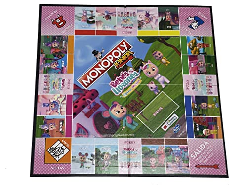 Monopoly Junior Bebes Llorones Lágrimas Mágicas - Juego de Mesa - Versión en español (WM02291-SPA)