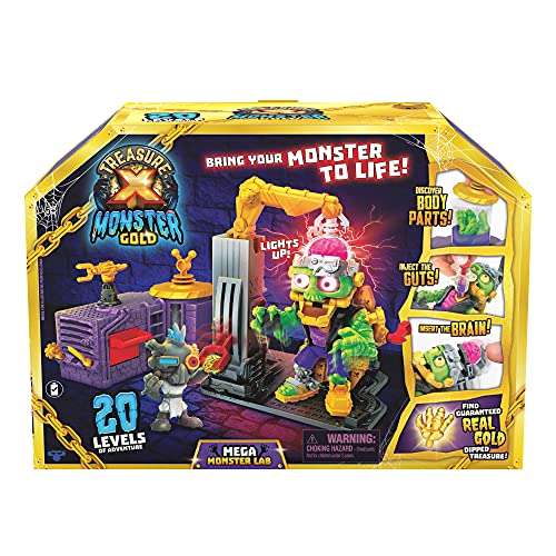 MOOSE TOYS LTD- Laboratorio Mega Monstruos Tresor X, Multicolor (41631)