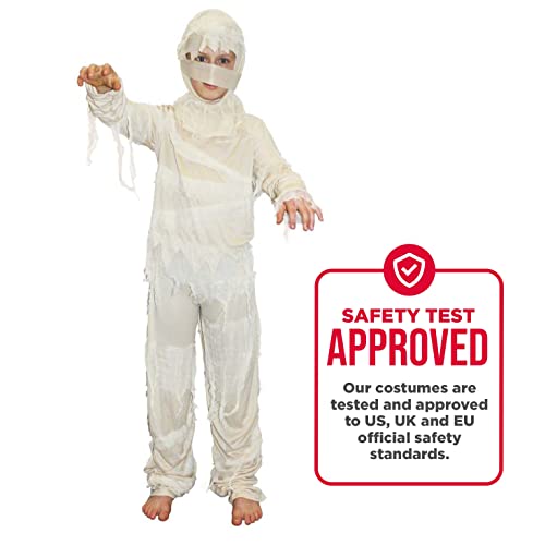 MORPH Costumes Disfraz Momia Niño, Disfraz Halloween Niño Disponible En Talla M