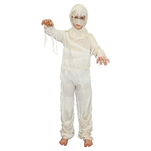 MORPH Costumes Disfraz Momia Niño, Disfraz Halloween Niño Disponible En Talla M