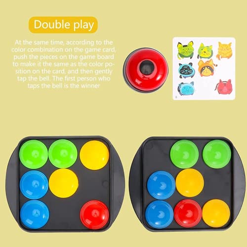 MTDBAOD Crazy Push and Push Table Games, Sports Board Game,Parent-Child Interaction, Christmas Gifts for Kids, Children Educational Thinking Training Toys for Kids Age 3+