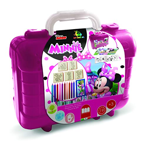 Multiprint Minnie - Juegos de Sellos para niños (Multicolor, Caucho, Madera, 3 año(s), Italia, 230 mm, 105 mm)