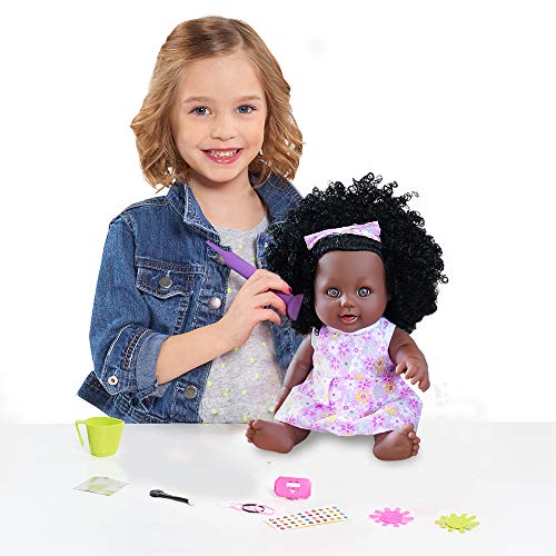 Muñeca Negra de 12 Pulgadas, muñeca Africana para niños, muñeca de Juego de Moda, niñas