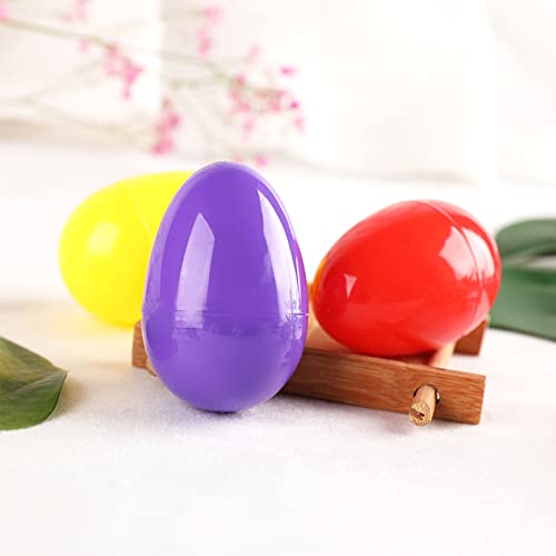 Murezima Pascua de plástico Huevos de Pascua Regalos de Sorpresa Rellenos Surtido de Chocolate Juguetes de Bricolaje para niños Favor de Party Party Party 12pcs para el hogar