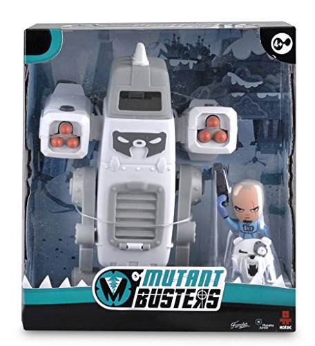 Mutant Busters - Metal Ice y David Snow, Figuras de acción (Famosa 700012151)