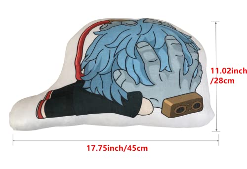 My Hero Academia - Almohada de peluche MHA Shigaraki Tomura Plushies Almohadas para muñecas de juguete para decoración del hogar (Shigaraki Tomura, L)