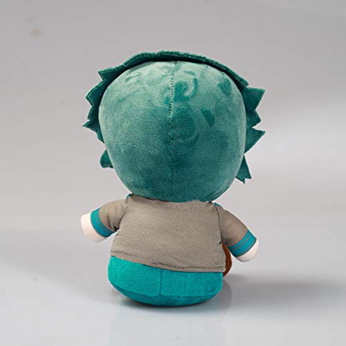 My Hero Academia Juguetes de peluche creativos suaves de peluche anime de peluche de cerdo muñeca de Navidad regalo de Año Nuevo 25 cm (Deku)