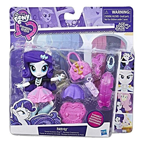 My Little Pony - Figura de Equestria Girl Muñeca Deluxe Rarity 10 cm B9473