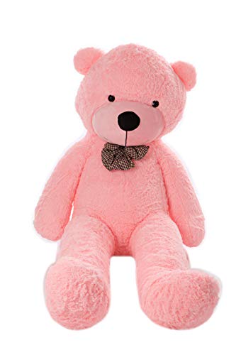 MyTeddyWorld Oso De Peluche Gigante 140-200 cm - Rosado 180 cm Grande Suave Osito De Felpa Regalo para Niños - Juegete De Peluche Ideal para Fiestas De Bodas Navidad Dia De San Valentin