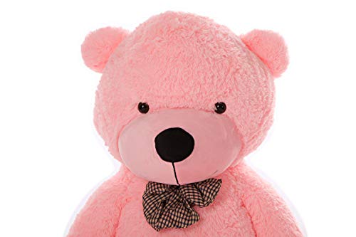 MyTeddyWorld Oso De Peluche Gigante 140-200 cm - Rosado 180 cm Grande Suave Osito De Felpa Regalo para Niños - Juegete De Peluche Ideal para Fiestas De Bodas Navidad Dia De San Valentin