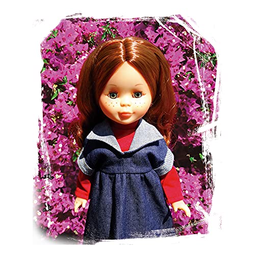 Nancy Colección – Co-pack Nancy y Lucas, muñecos clásicos con estilismos y ropa de los años 70, nancy con pecas y pelirroja, para niños desde 3 años y coleccionistas, Famosa, (700015990)