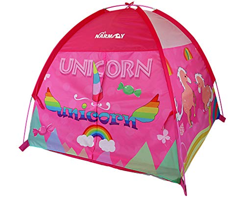 NARMAY Play Tent - Tienda de campaña para niños en interiores y exteriores, 48 x 48 x 40 pulgadas