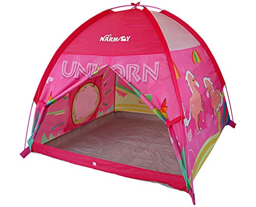 NARMAY Play Tent - Tienda de campaña para niños en interiores y exteriores, 48 x 48 x 40 pulgadas