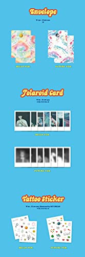 NCT Dream - Hello Future [Future Ver.] (1st Repackage Album) [Pre Order] CD+Photobook+Folded Poster+Others with BolsVos K-POP Webzine (9p), Decorative Stickers, Photocards