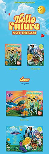 NCT Dream - Hello Future [Future Ver.] (1st Repackage Album) [Pre Order] CD+Photobook+Folded Poster+Others with BolsVos K-POP Webzine (9p), Decorative Stickers, Photocards