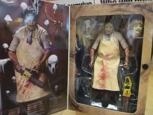 NECA La Matanza de Texas Figura Retro 40th Anniversary Ultimate Leatherface 20 cm