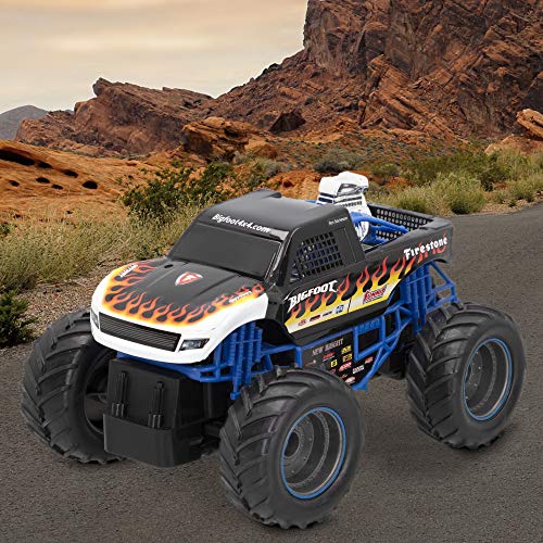 New Bright - Coche teledirigido 4x4 niños 4 años escala 1:24 Monster Truck New Bright (46570)