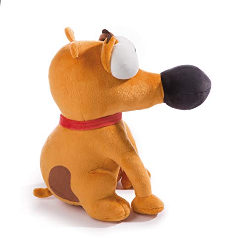 Nici 44234 - Perro de Peluche (33 cm, Sentado), Color marrón