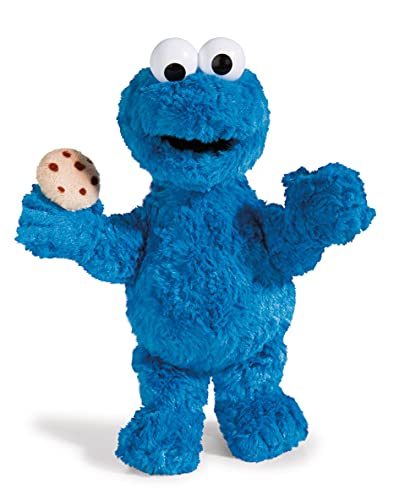 NICI-Peluche del Monstruo de Las Galletas (35 cm), Color Azul, (48057)