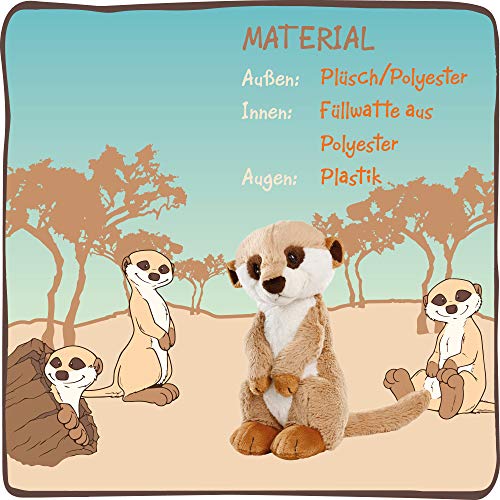 NICI Peluche Suricata 15 cm, Color Beige (46343)