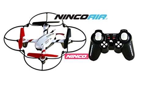 NincoAir-Nano 2 Quadrone Nano2 CAM (NH90097), Color Negro