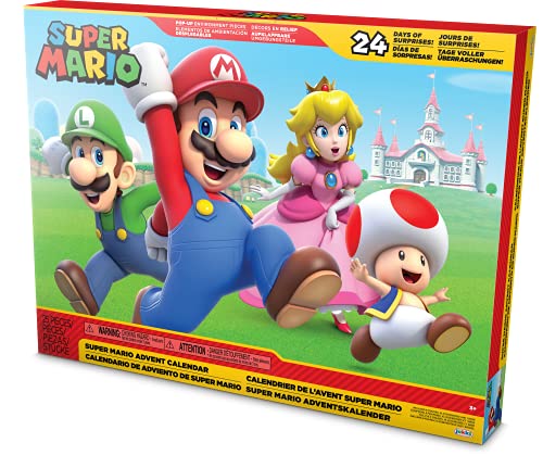 Nintendo Adventskalender Film Calendario de Adviento de Super Mario, Multicolor (joojee GmbH 12032)