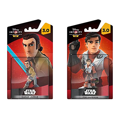 Nintendo Disney Infinity 3.0 Star Wars: Figura Kanan + Disney Infinity 3.0 Star Wars Figura PoE Dameron