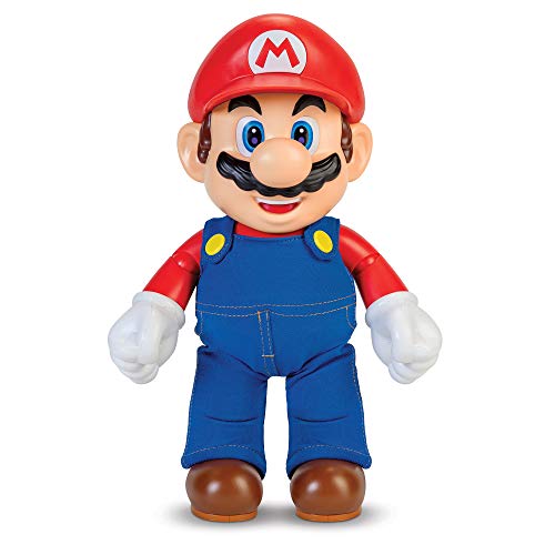 Nintendo-Super Mario Figura ¡It's-A Me! Interactiva con Sonidos y Frases