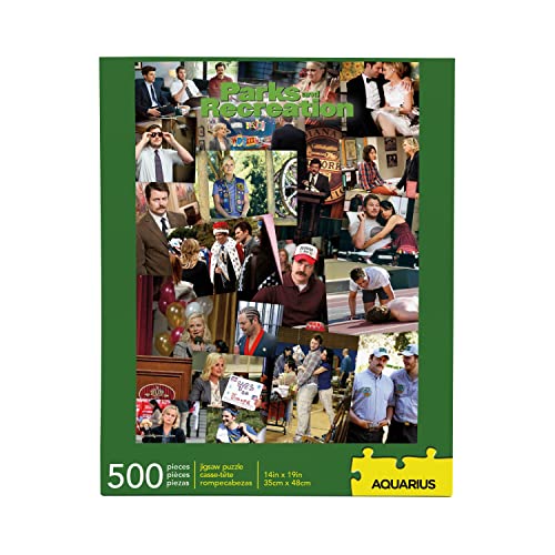 NMR DISTRIBUTION Parks and Recreation Collage 500 Piece Jigsaw Puzzle