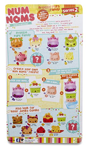 Num Noms- Deluxe Pack Series 2 Freezie Pops Family Muñecos coleccionables y Playsets, Multicolor (Bandai 544081) , color/modelo surtido