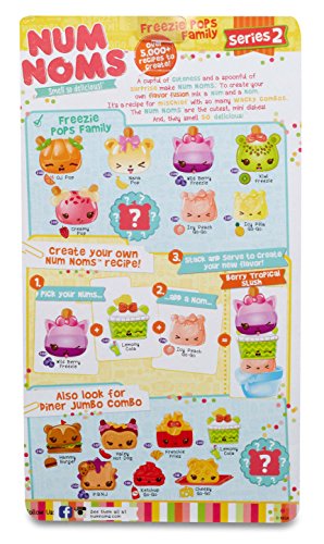 Num Noms- Deluxe Pack Series 2 Freezie Pops Family Muñecos coleccionables y Playsets, Multicolor (Bandai 544081) , color/modelo surtido