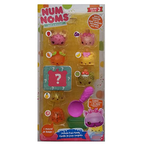 Num Noms- Deluxe Pack Series 2 Freezie Pops Family Muñecos coleccionables y Playsets, Multicolor (Bandai 544081) , color/modelo surtido