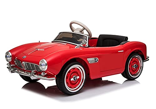 Ociofun Coche eléctrico Infantil 507 Clásico 12v Rojo