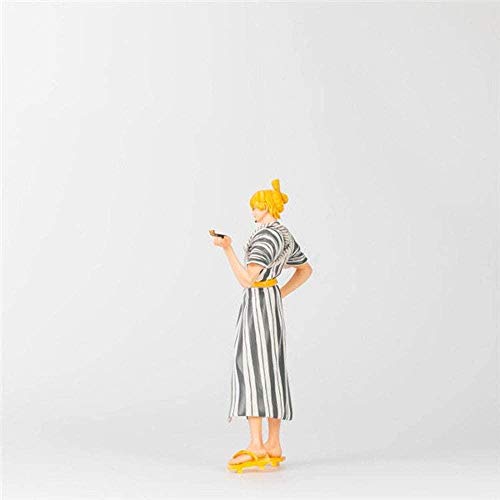 One Piece Street Fashion Ropa de Moda Sanji Trendy Play Marcas de Moda Figuras de Anime en Caja Figuras Muñecas Modelos Regalos de Anime Figuras de Anime 24cm