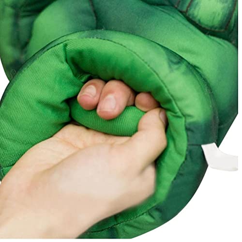 Onsinic 2 Unids Hulk Hands Guantes Partido Partido Traje Superhéroes Guantes Boxeo para Niños Niños Divertidos Juguetes Guante Verde