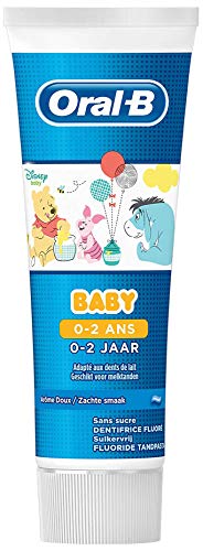 Oral-B Manual Bebé Winnie The Pooh Pasta De Dientes, 0-2 Años 75 ml