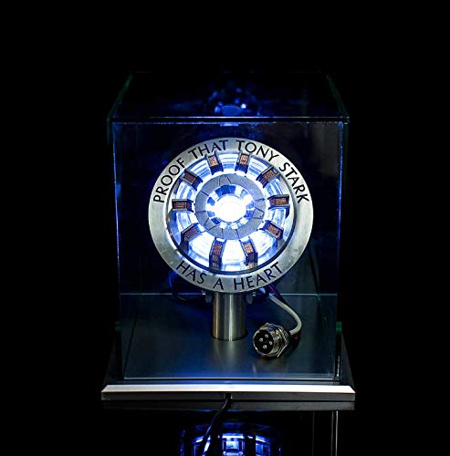 Outletdelocio. Corazon Reactor Led Iron Man. Vitrina Expositor incluida. Escala 1/1