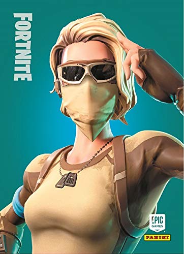 Panini Fortnite Series 1 Trading Cards - Blasterbox (37 Cartas, Incluye Tarjetas Epic Impresionantes Efectos ópticos)