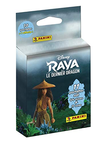 Panini France SA et le Dernier pochettes + 1 GRATUITE Disney Raya and The Last Dragon último dragón-10 Fundas + 1 Gratis (003924KBF11)