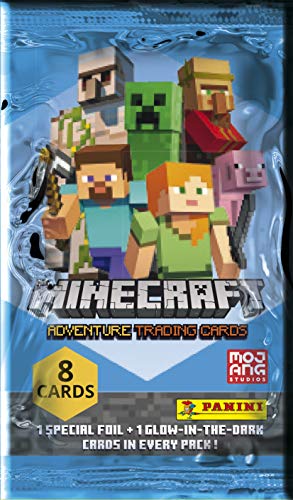 Panini France SA Minecraft Trading Cards - Caja de 36 fundas