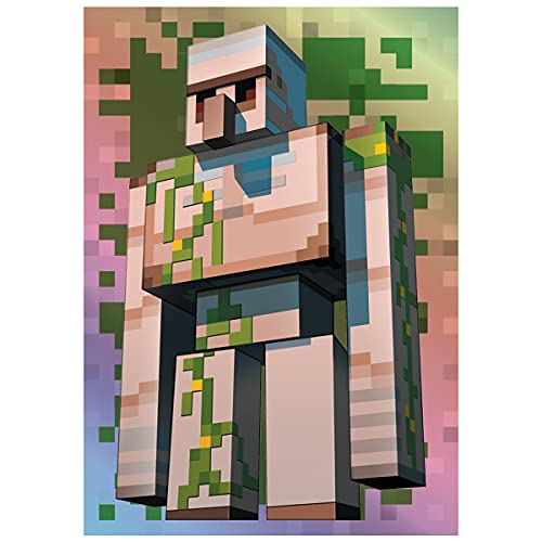 Panini- Minecraft - Paquetes de Pegatinas (50 Unidades) (MCSTP)