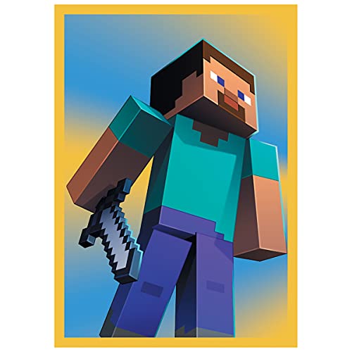 Panini- Minecraft - Paquetes de Pegatinas (50 Unidades) (MCSTP)