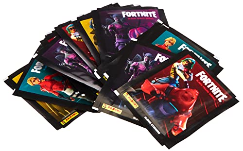 Panini SA Fortnite Black Frame Series-50 Fundas, Color Negro, 11810 (003986BOX50F)