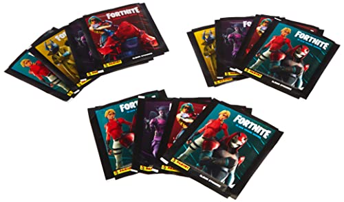 Panini SA Fortnite Black Frame Series-50 Fundas, Color Negro, 11810 (003986BOX50F)