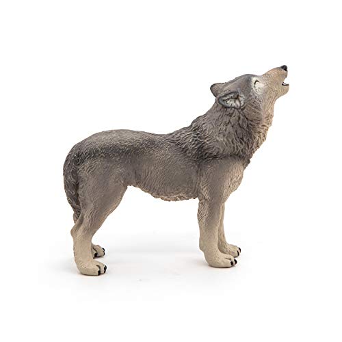 Papo (2050171.0 Figura Lobo Aullando, Multicolor