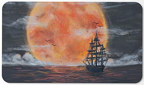 Paramint Blood Moon Flying Dutchman - Alfombra de Juego MTG - Compatible con tapete de Juego Magic The Gathering - Juega a MTG, YuGiOh, Pokemon, TCG - Diseños Originales y Accesorios