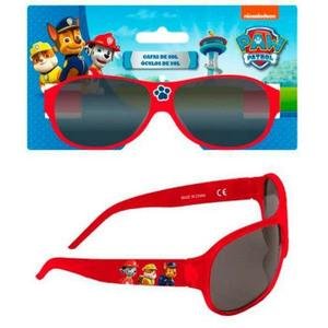 Patrulla Canina - Gafas de Sol 100% UV, color Rojo.