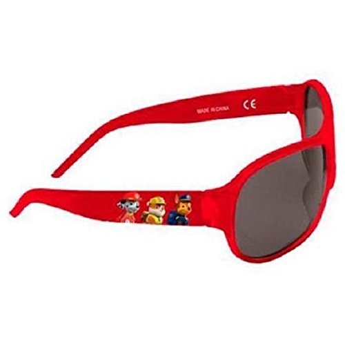 Patrulla Canina - Gafas de Sol 100% UV, color Rojo.