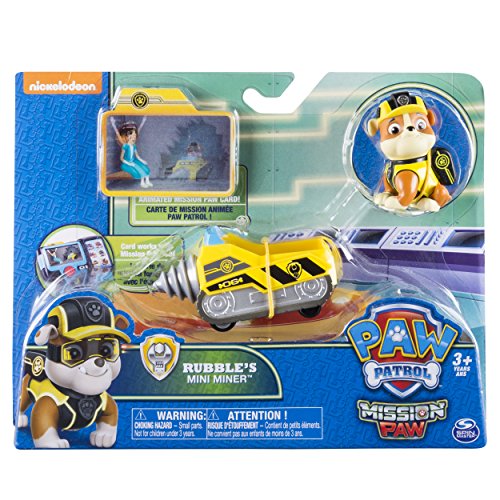 Paw Patrol 6037963 Mission Mini Vehículo Escombros